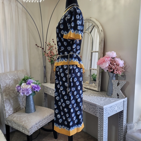 🍒NWT🍒 TED BAKER ONE SHOULDER DRESS - Picture 3 of 8